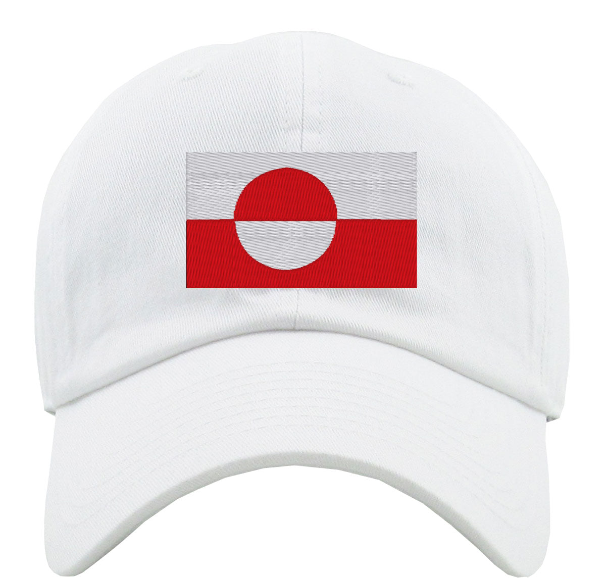 Greenland Flag Premium Baseball Cap