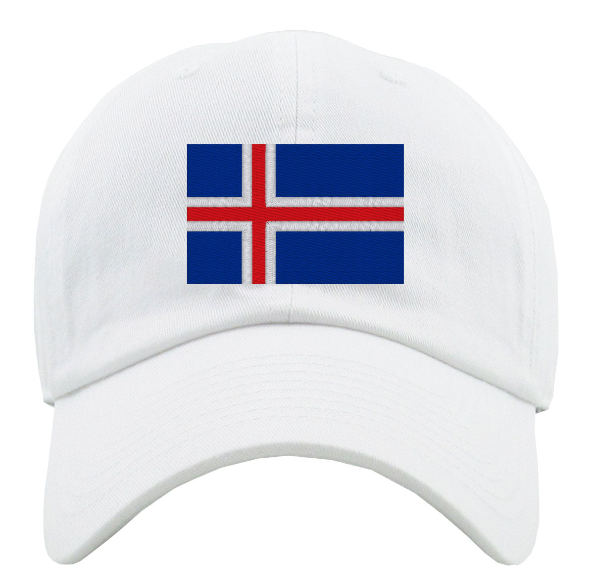 Iceland Flag Premium Baseball Cap