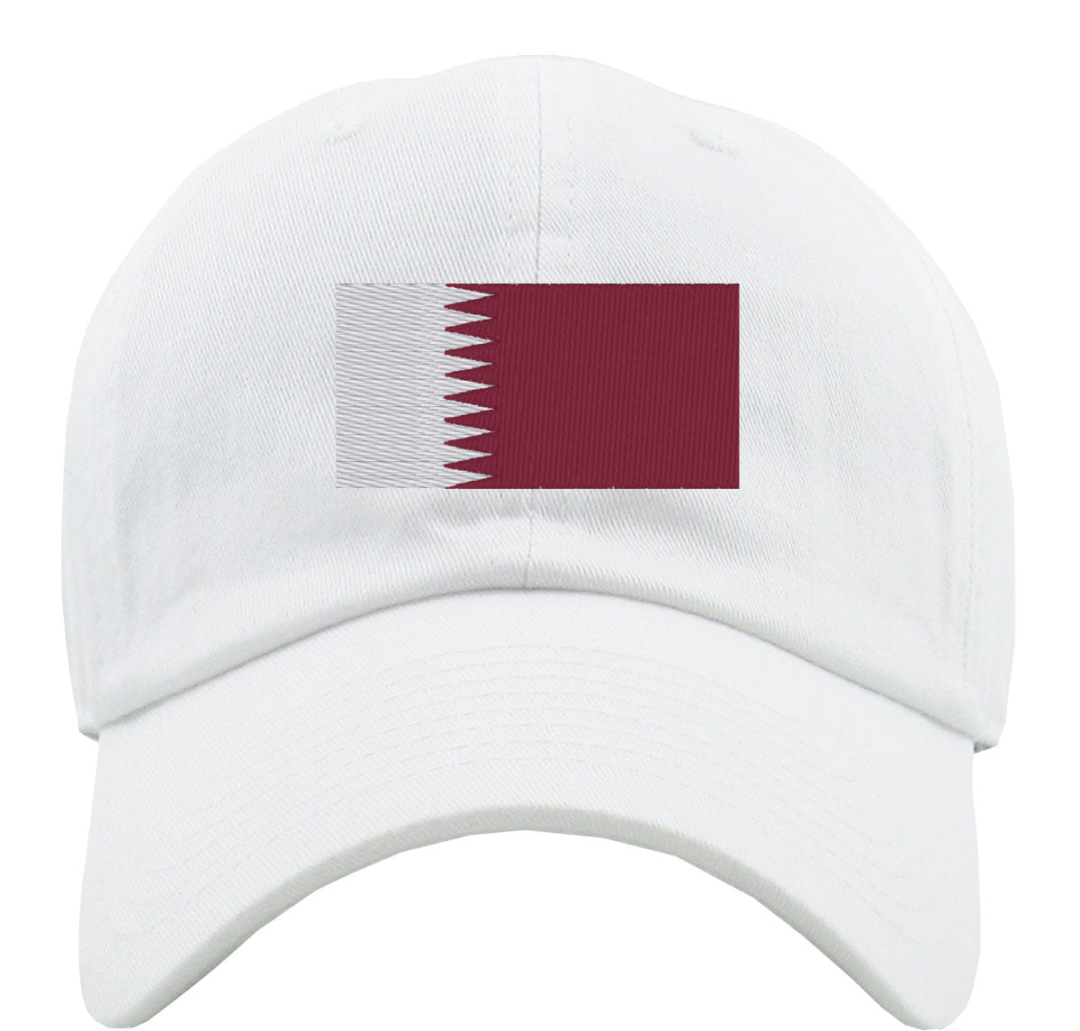 Qatar Flag Premium Baseball Cap