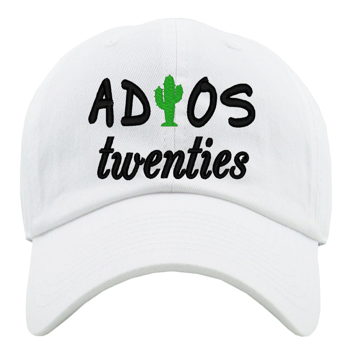 Adios Twenties 30th Birthday Premium Baseball Cap