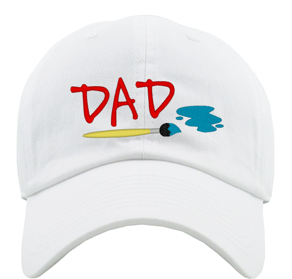 Painting Artist Dad Father's Day Premium Baseball Cap