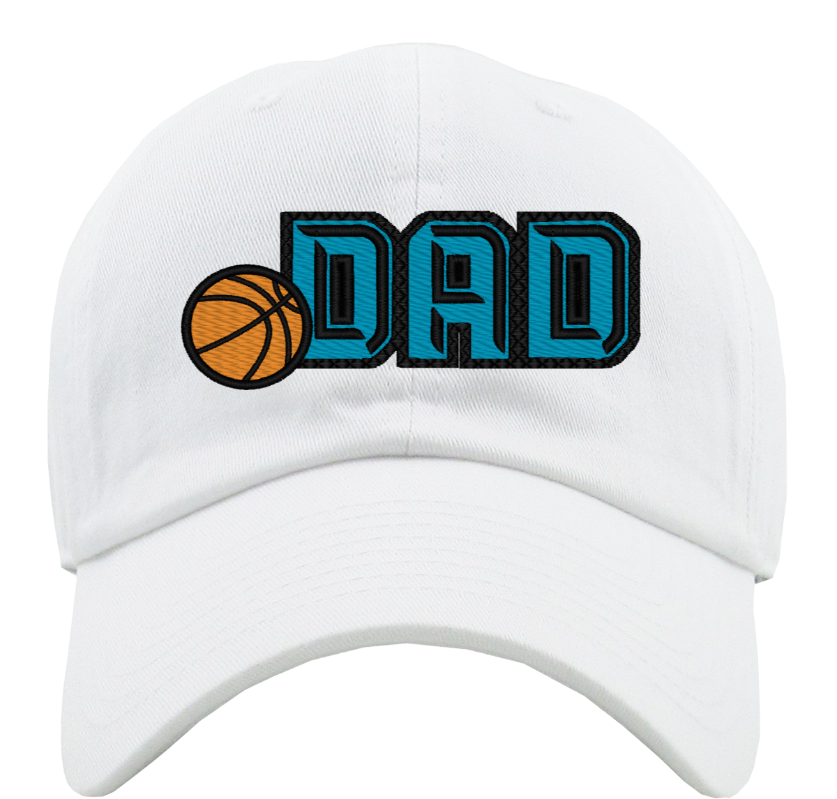 Basketball Dad Father's Day Premium Baseball Cap