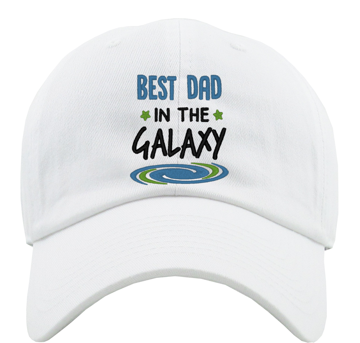 Best Dad In The Galaxy Father's Day Premium Baseball Cap