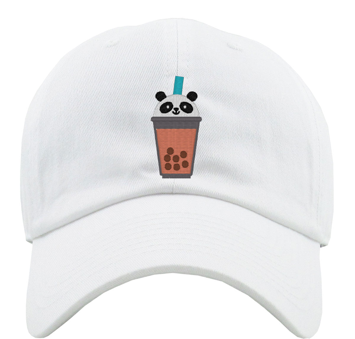 Cute Bobatea Panda Premium Baseball Cap