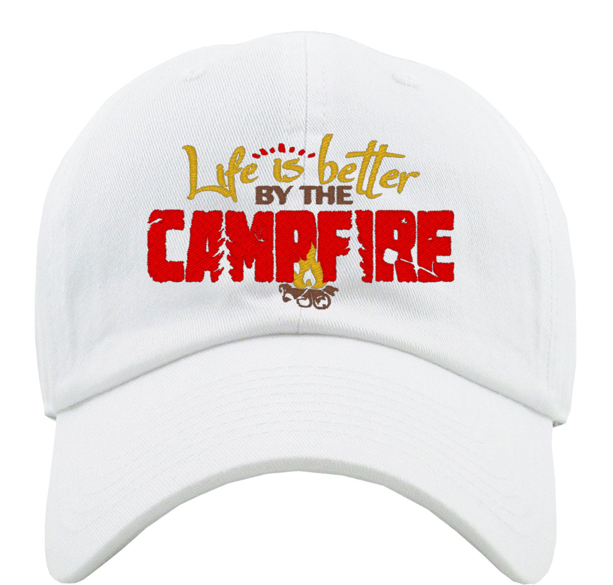 Life Is Better By The Campfire Premium Baseball Cap