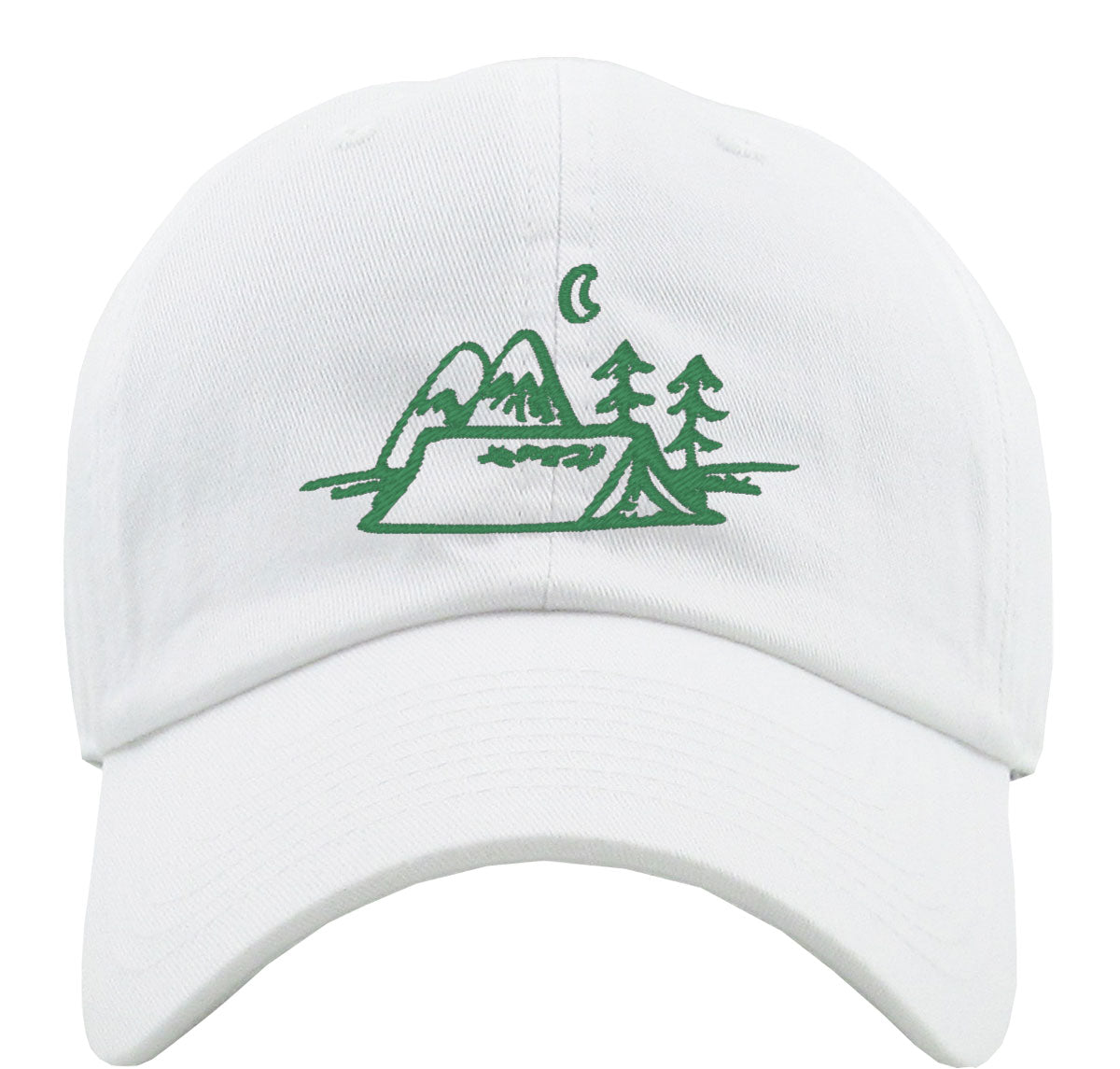 Camping Theme Premium Baseball Cap