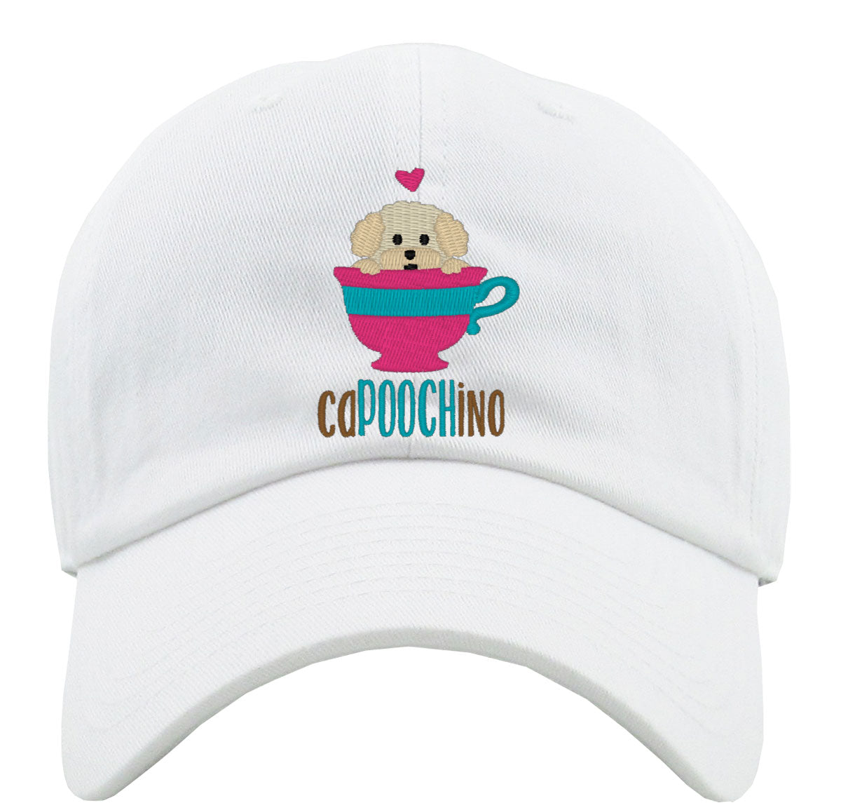 Capoochino Cute Dog Premium Baseball Cap