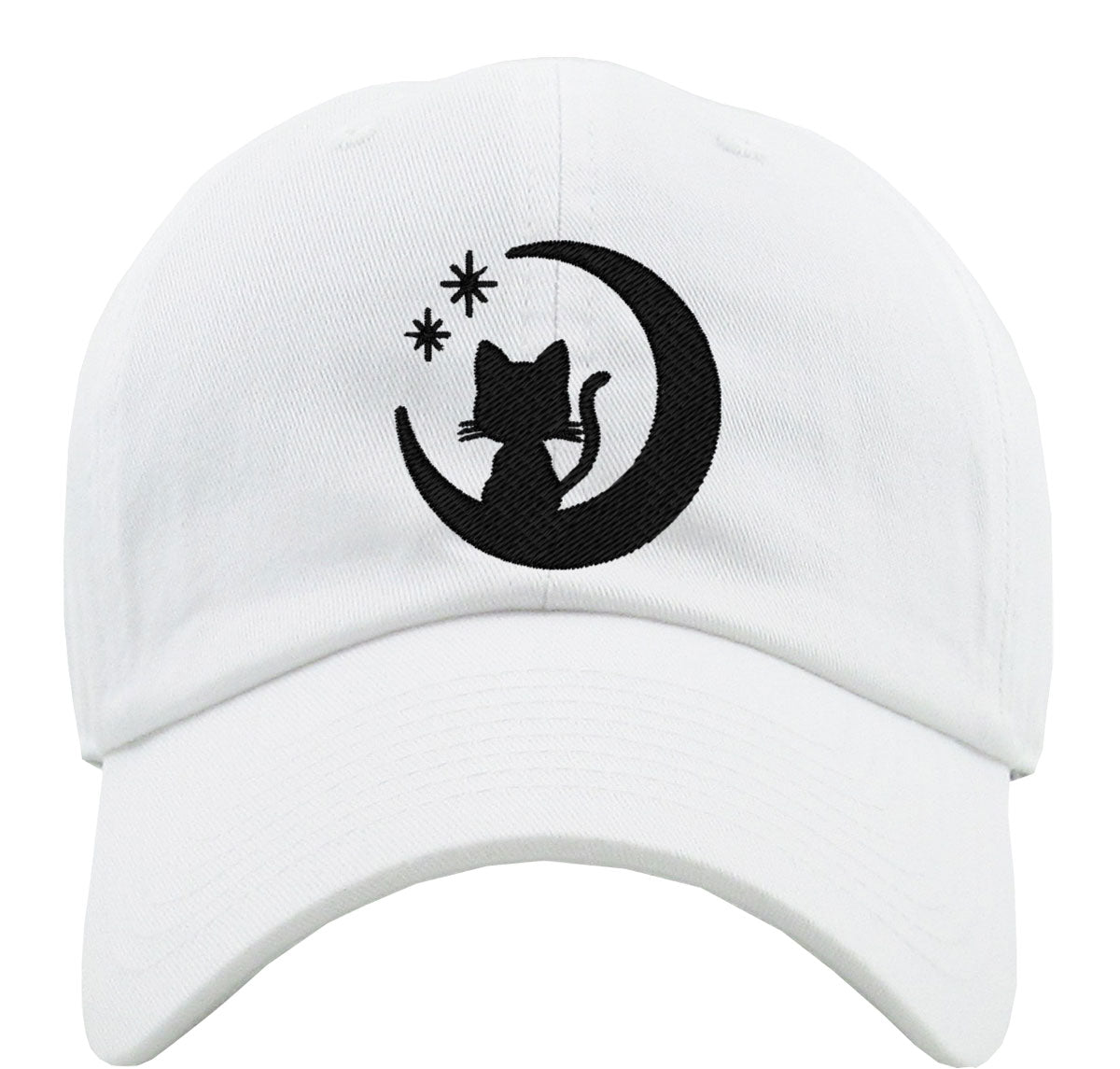 Cat Moon Premium Baseball Cap