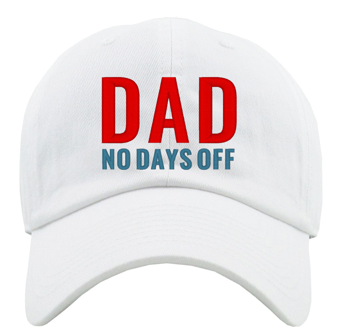 Dad No Days Off Premium Baseball Cap
