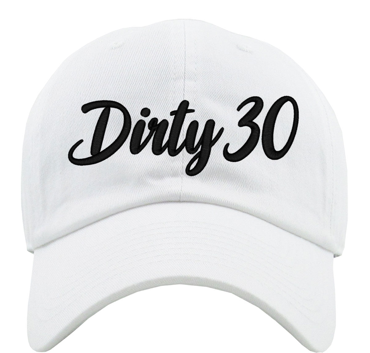 Dirty 30 Thirty 30th Birthday Premium Baseball Cap