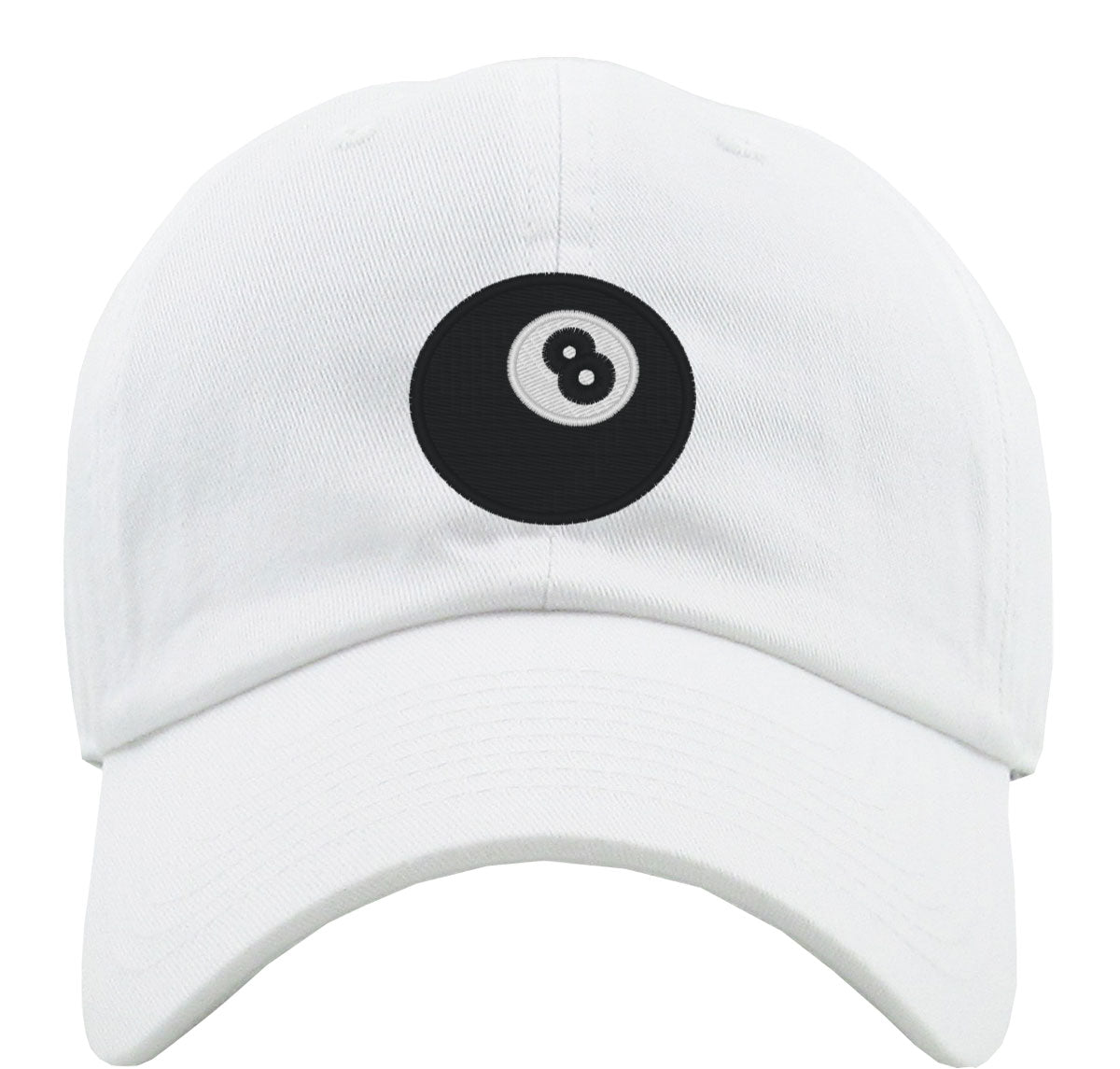 Eight Ball 8 Ball Pool Premium Baseball Cap