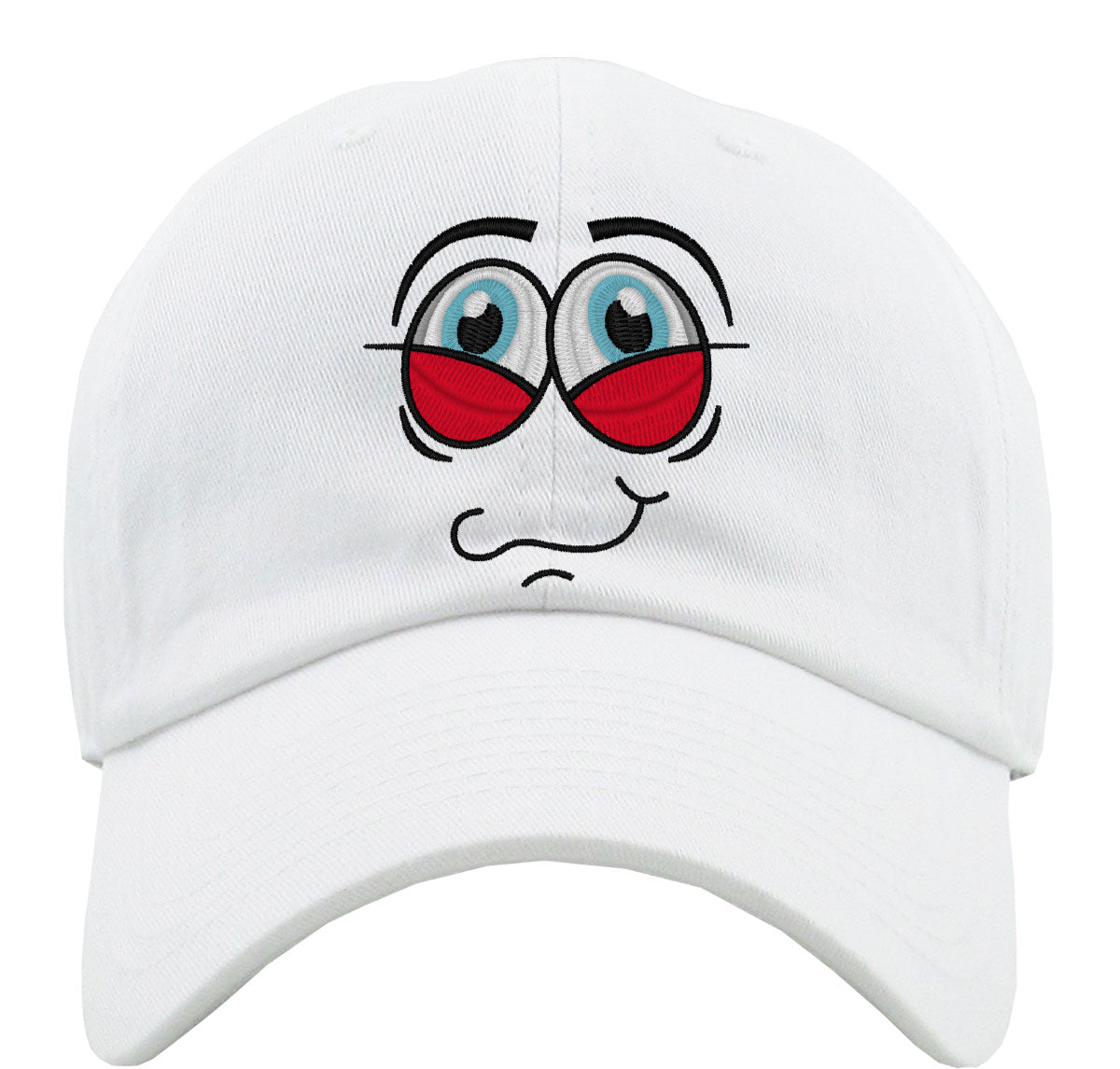 Emoji Happy Eyes Premium Baseball Cap