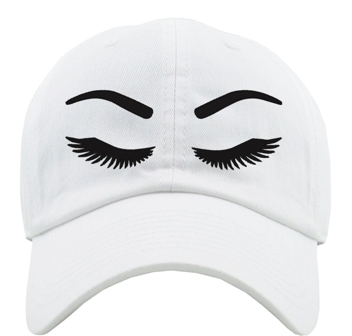 Eyelashes Premium Baseball Cap