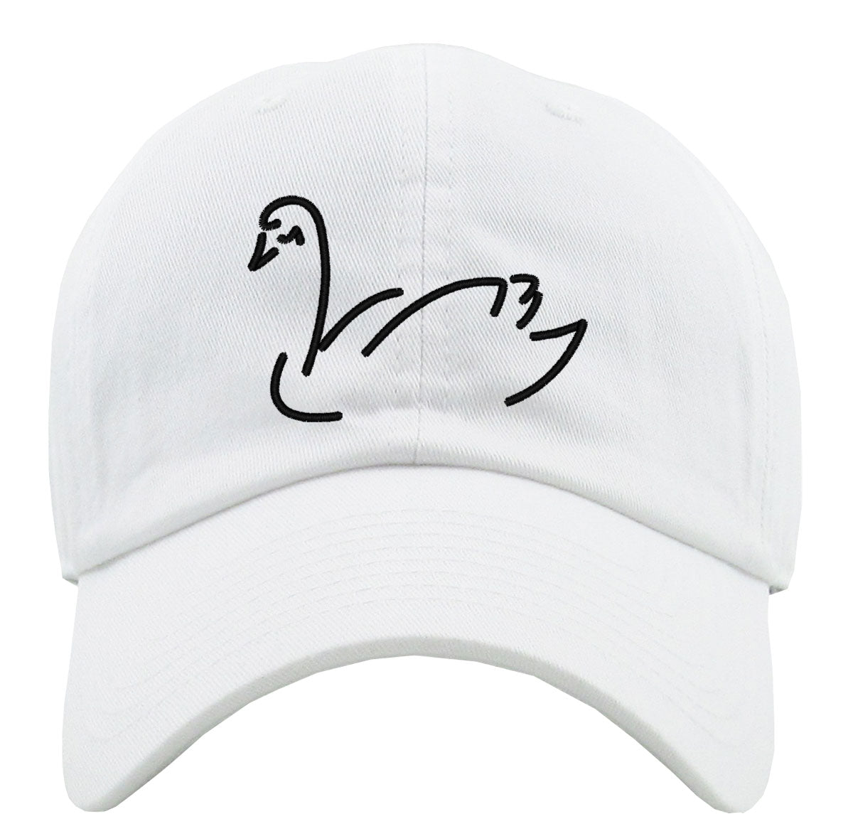 Goose Silhouette Premium Baseball Cap