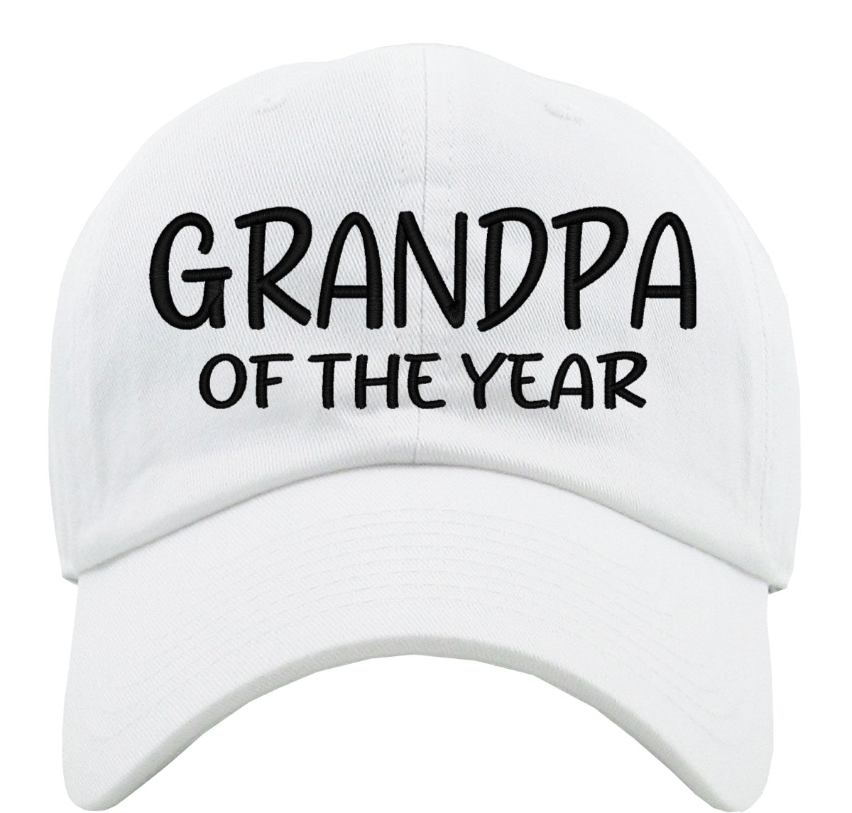 Grandpa Of The Year Father's Day Premium Baseball Cap