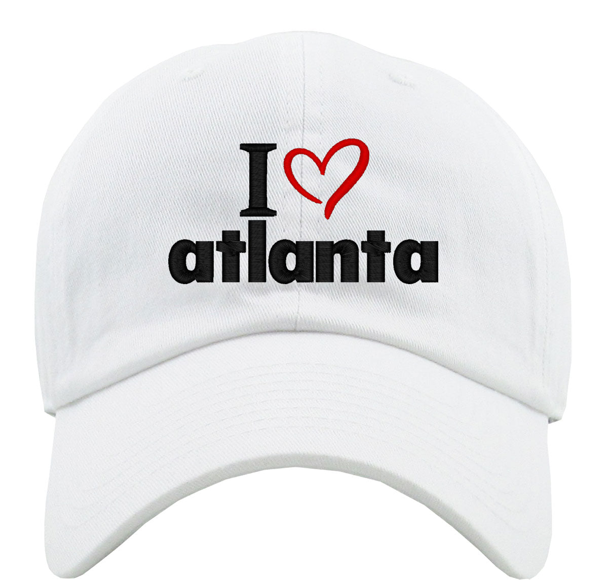 I Love Atlanta Premium Baseball Cap