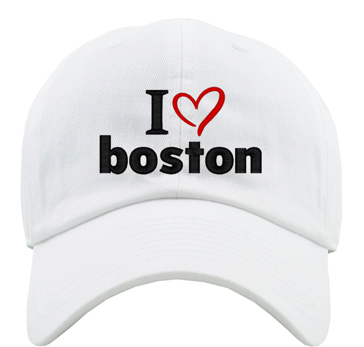 I Love Boston Premium Baseball Cap