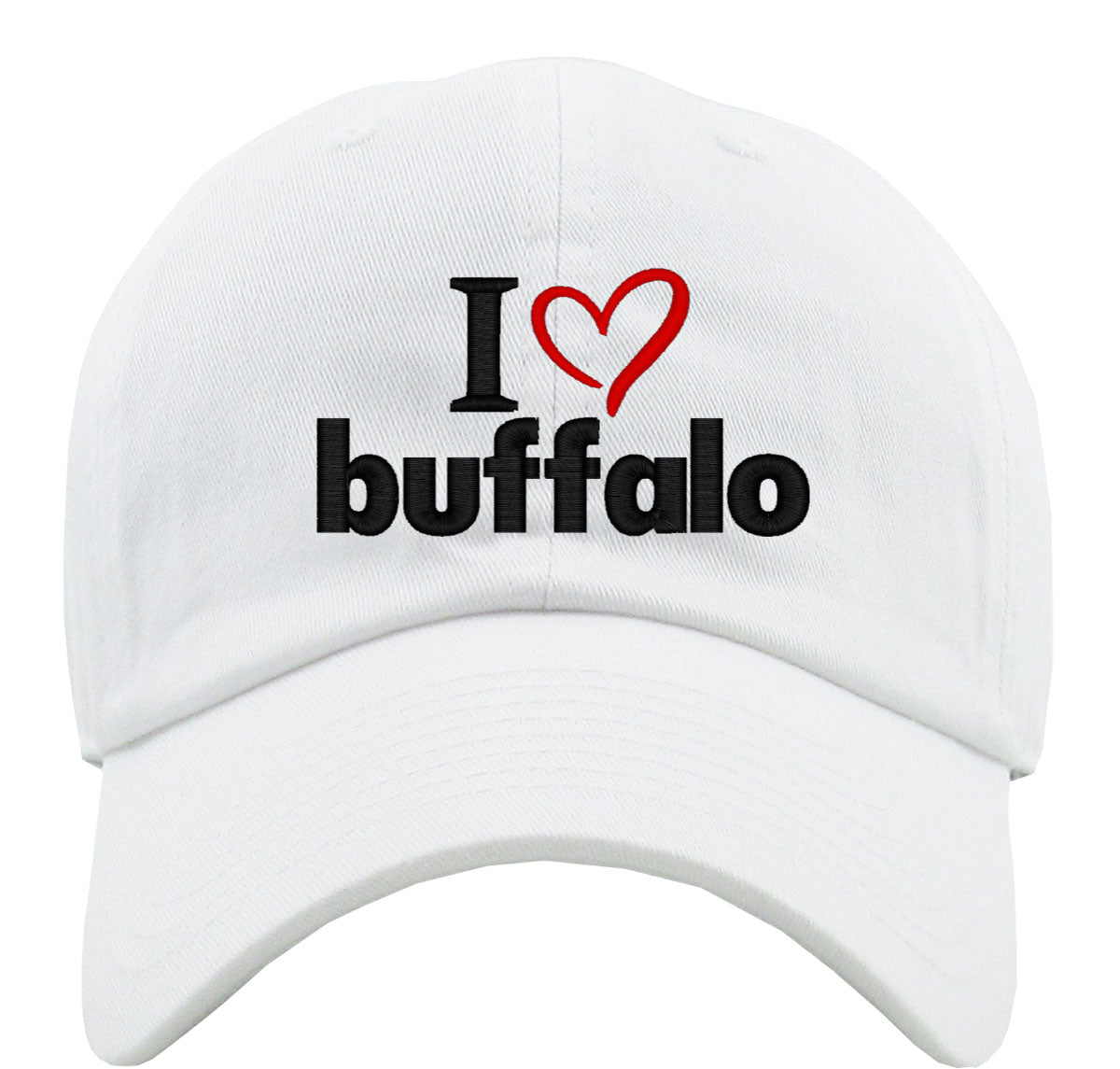I Love Buffalo Premium Baseball Cap