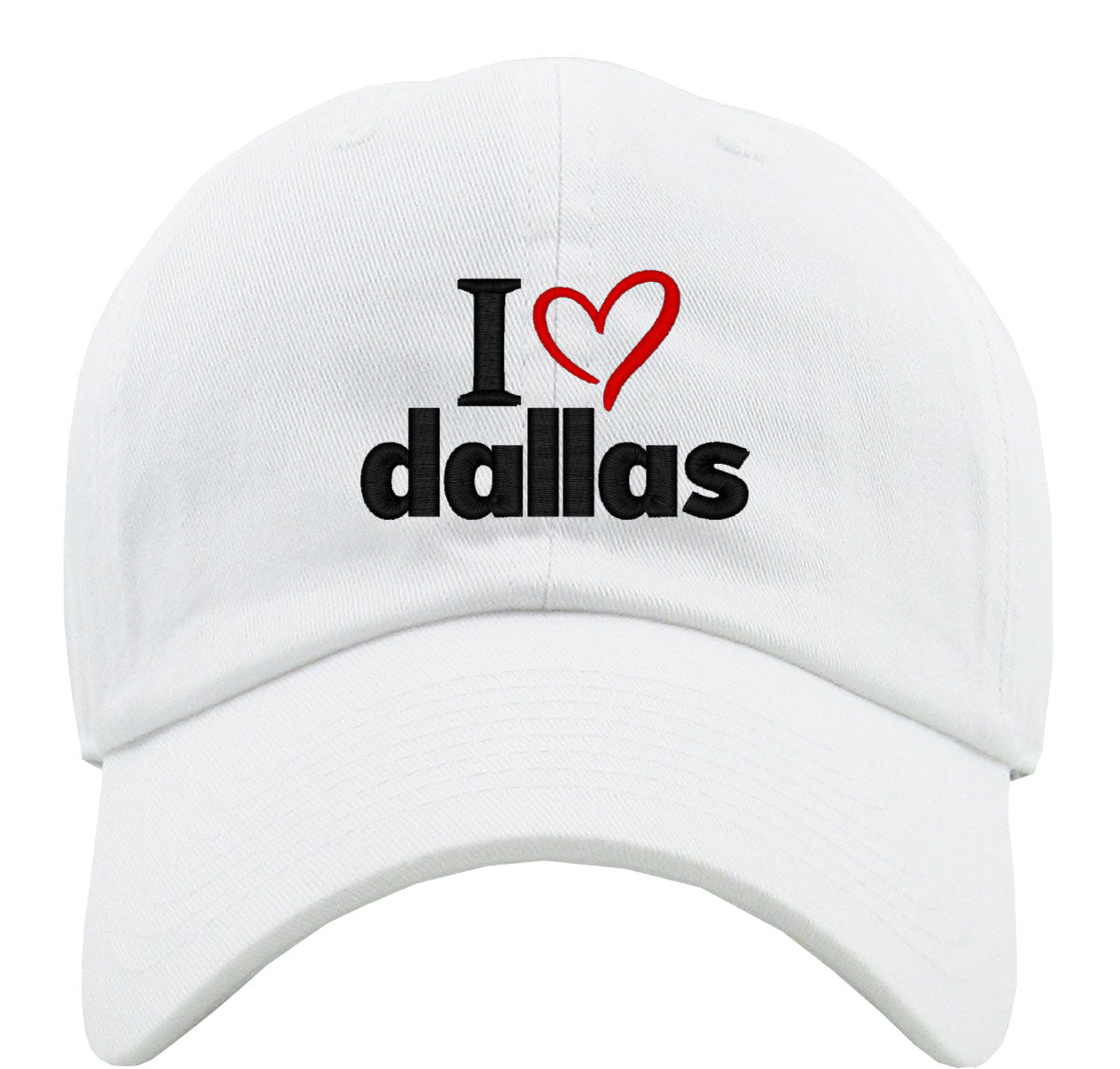I Love Dallas Premium Baseball Cap
