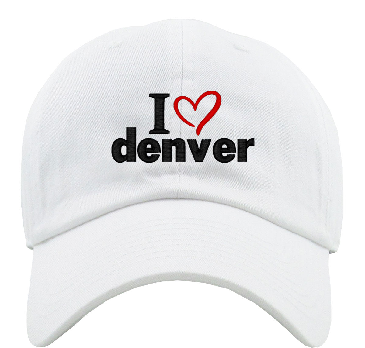 I Love Denver Premium Baseball Cap