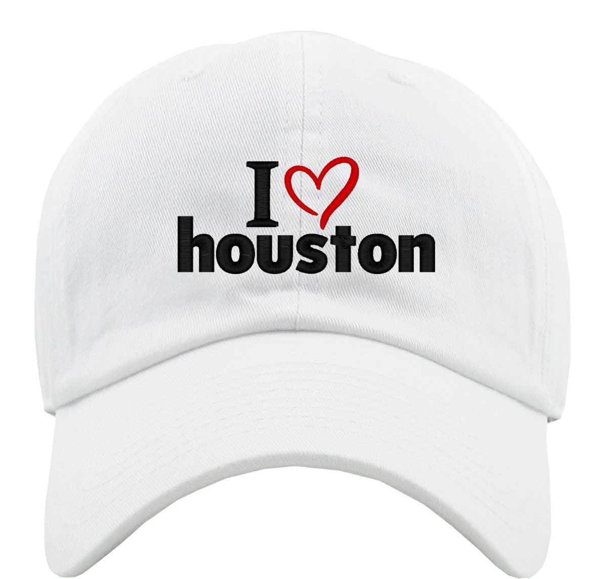 I Love Houston Premium Baseball Cap
