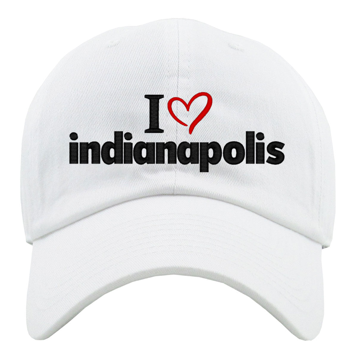 I Love Indianapolis Premium Baseball Cap