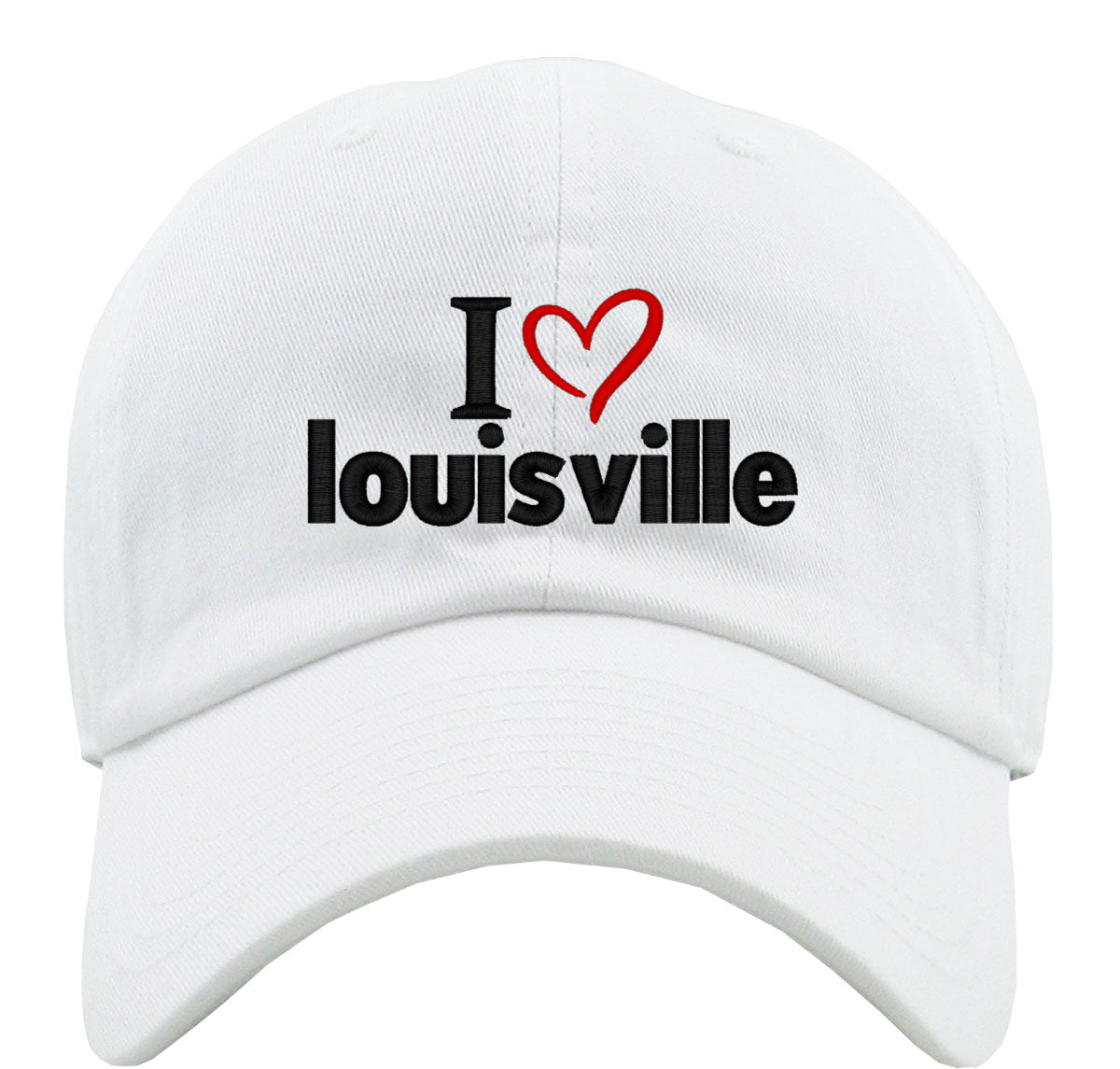 I Love Louisville Premium Baseball Cap
