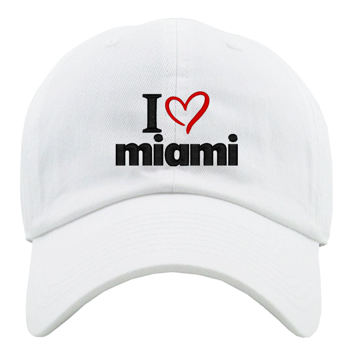 I Love Miami Premium Baseball Cap