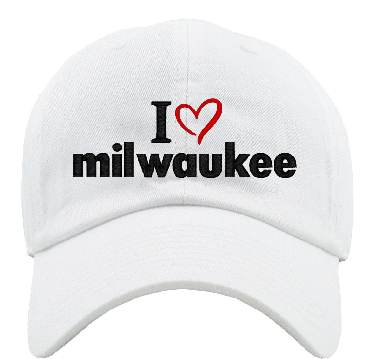 I Love Milwaukee Premium Baseball Cap