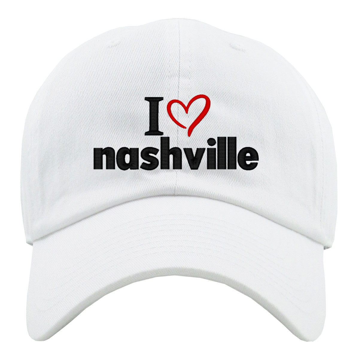 I Love Nashville Premium Baseball Cap