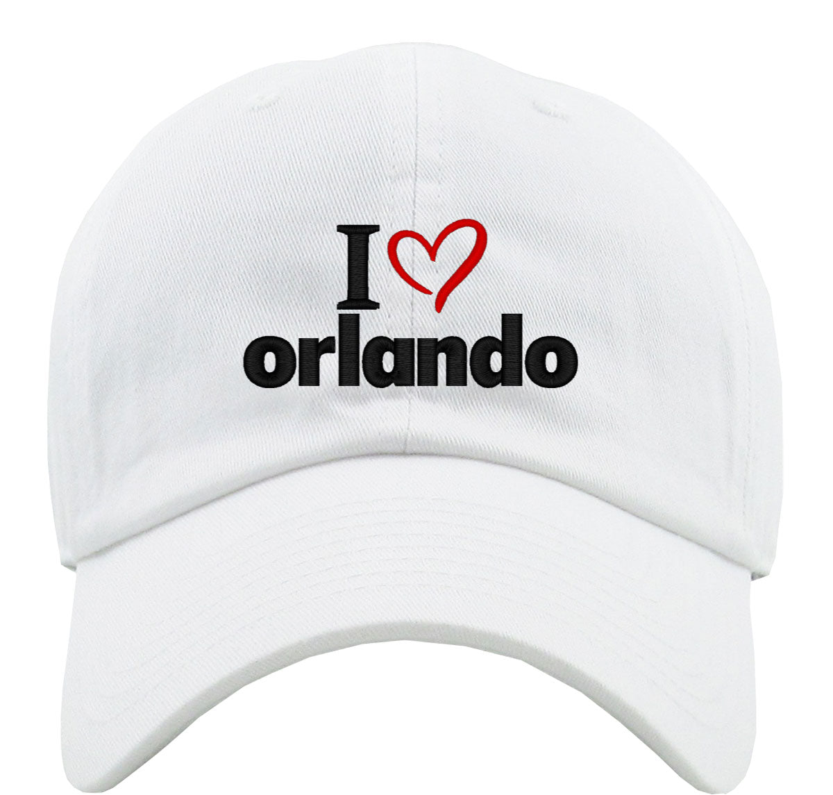 I Love Orlando Premium Baseball Cap