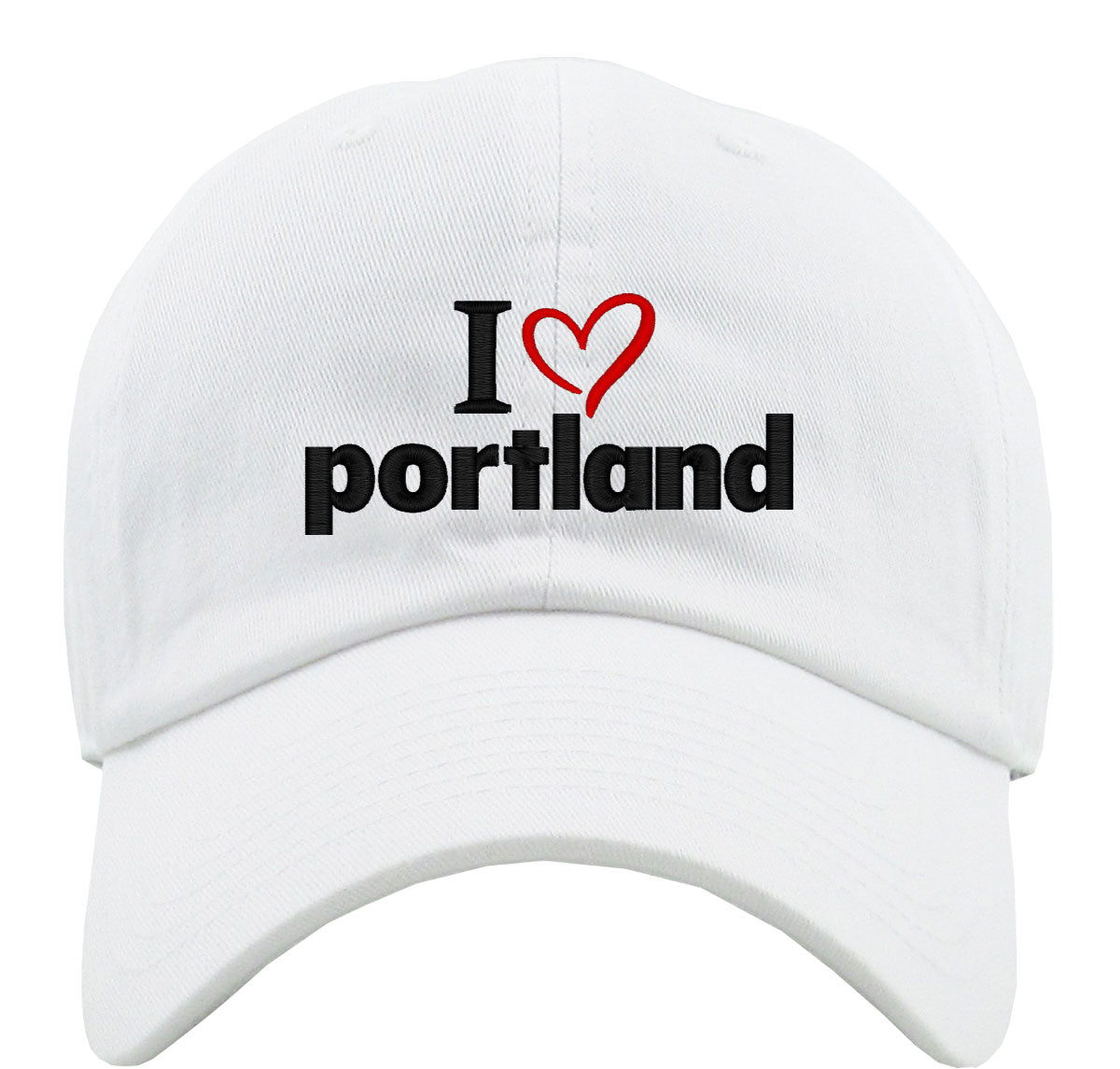 I Love Portland Premium Baseball Cap