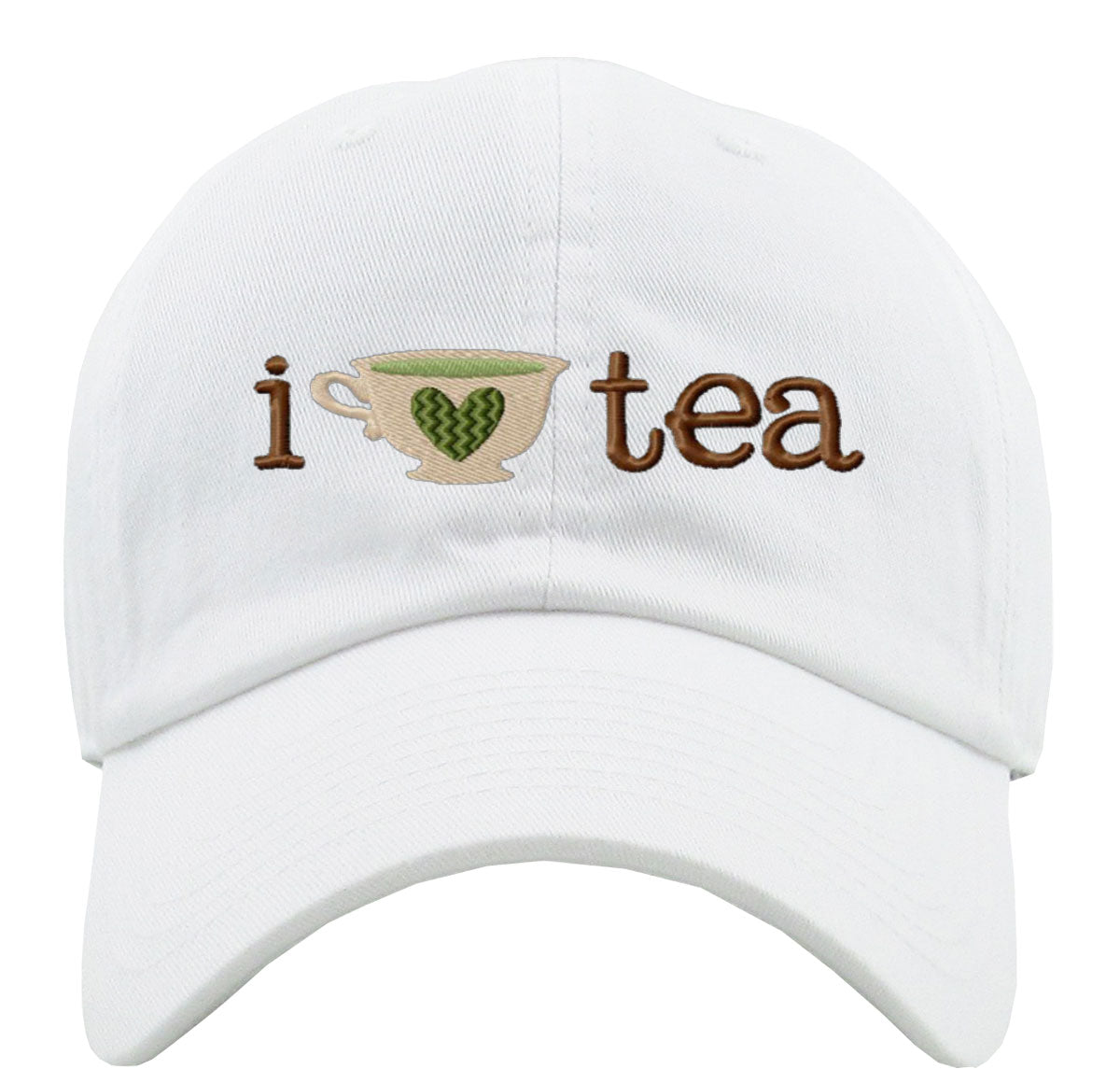I Love Tea Premium Baseball Cap