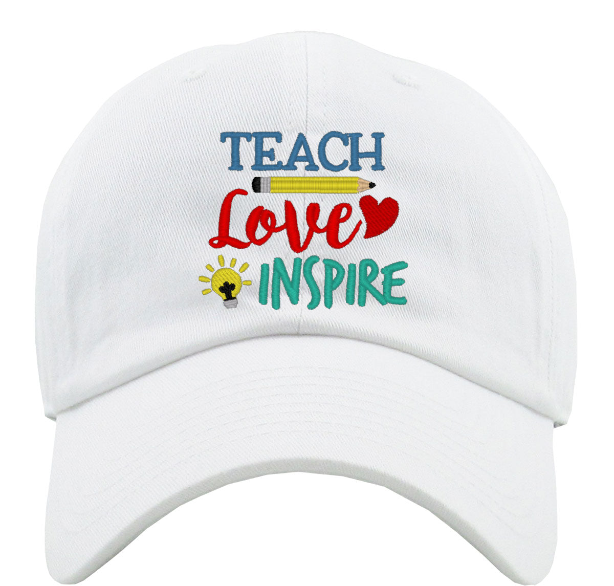 Teach Love Inspire Premium Baseball Cap
