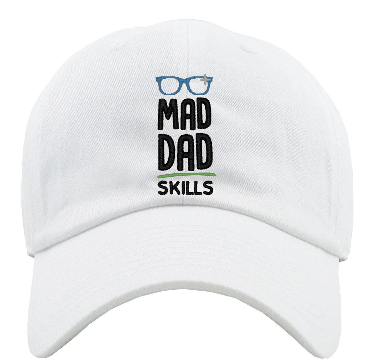 Mad Dad Skills Father's Day Premium Baseball Cap