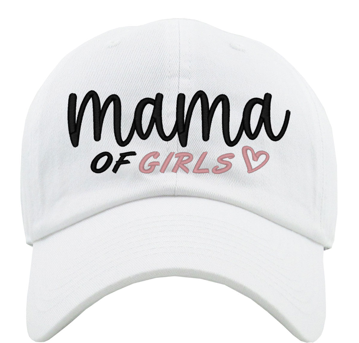 Mama Of Girls Premium Baseball Cap