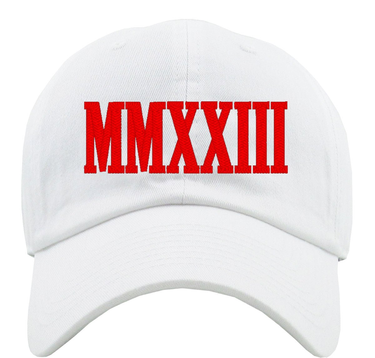 Roman Numeral MMXXIII 2023 Premium Baseball Cap