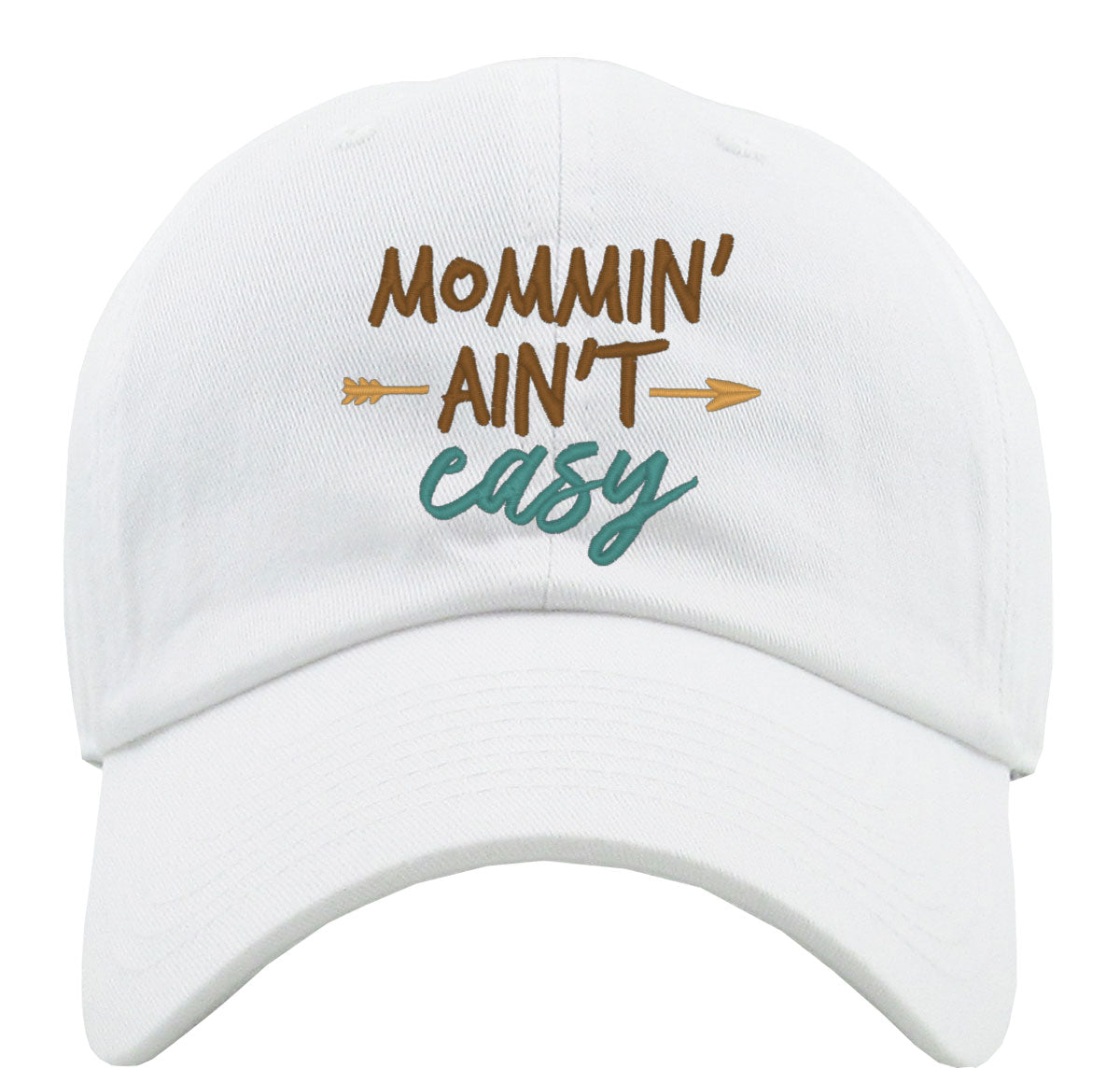 Mommin' Ain't Easy Mother's Day Premium Baseball Cap