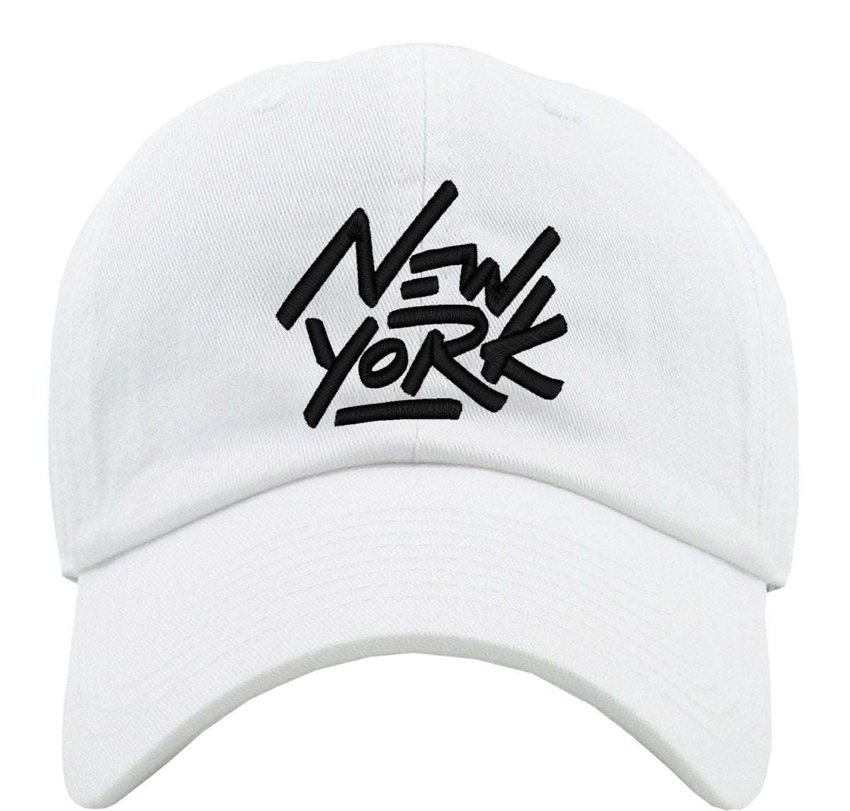 New York Typography Premium Baseball Cap