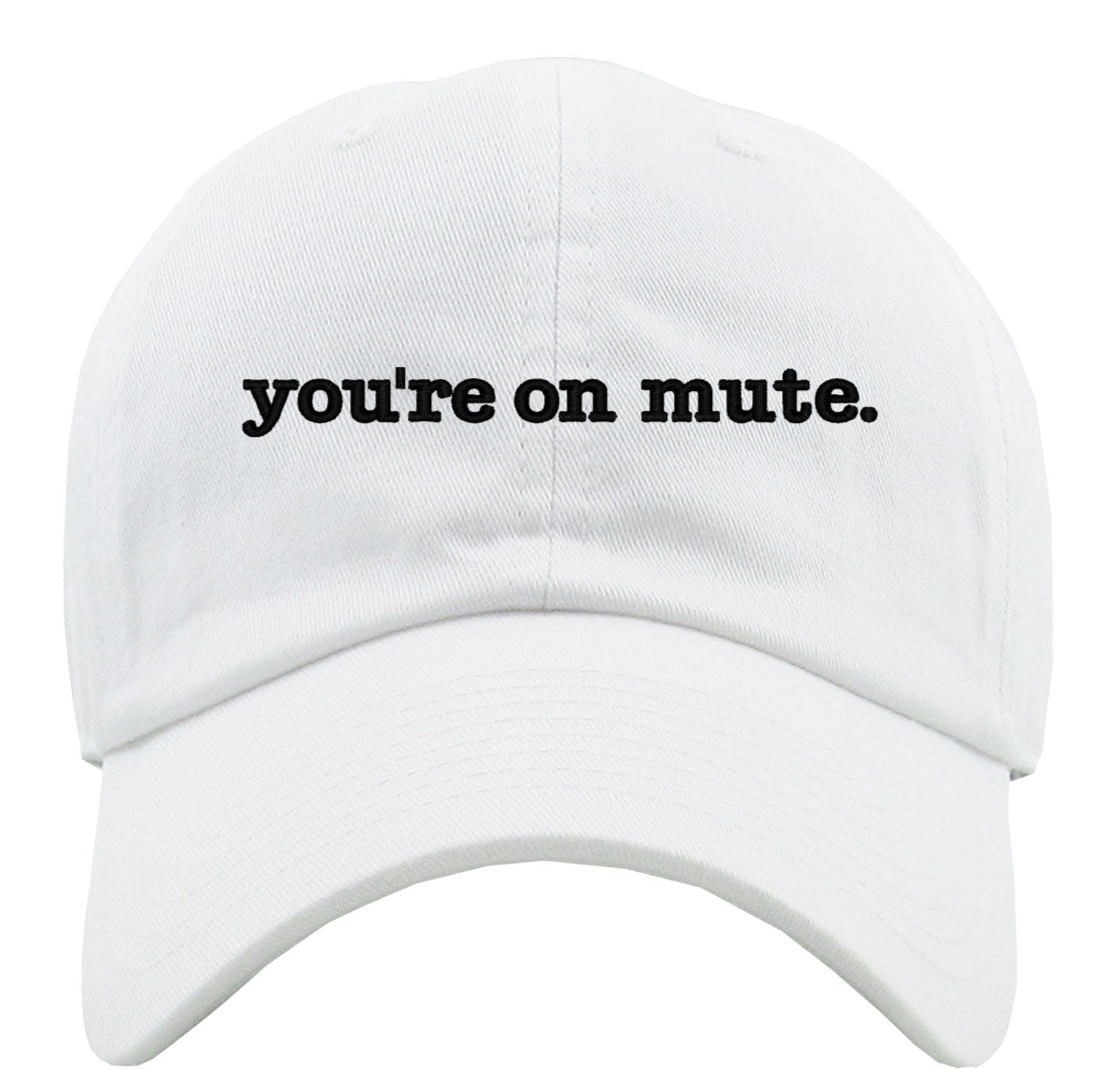 You're On Mute Premium Baseball Cap