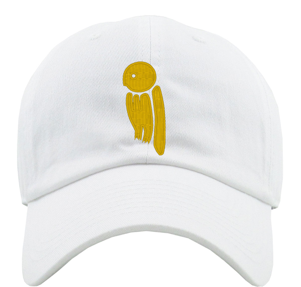 Owl Typography Premium Baseball Cap
