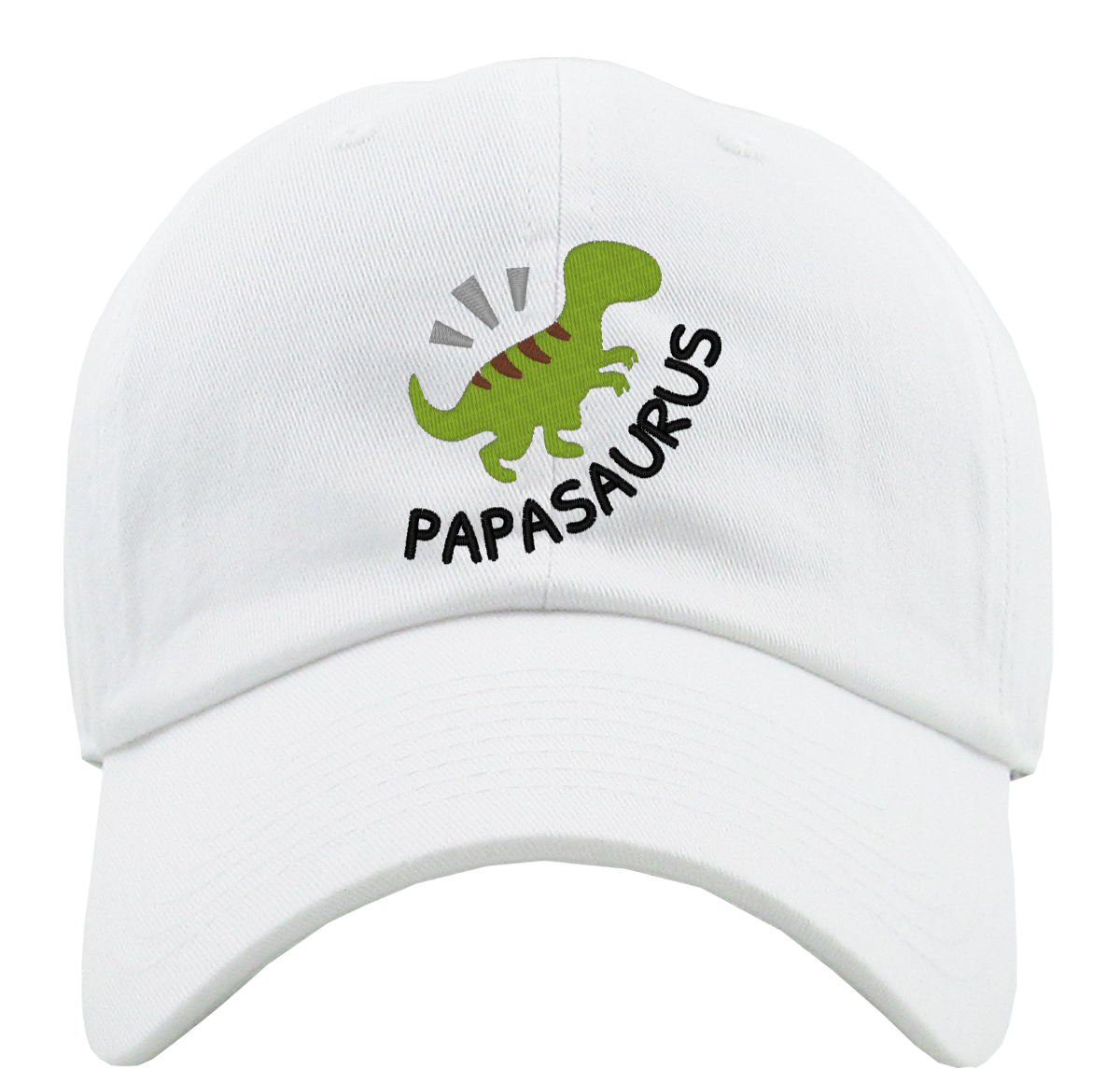 Papasaurus Father's Day Premium Baseball Cap