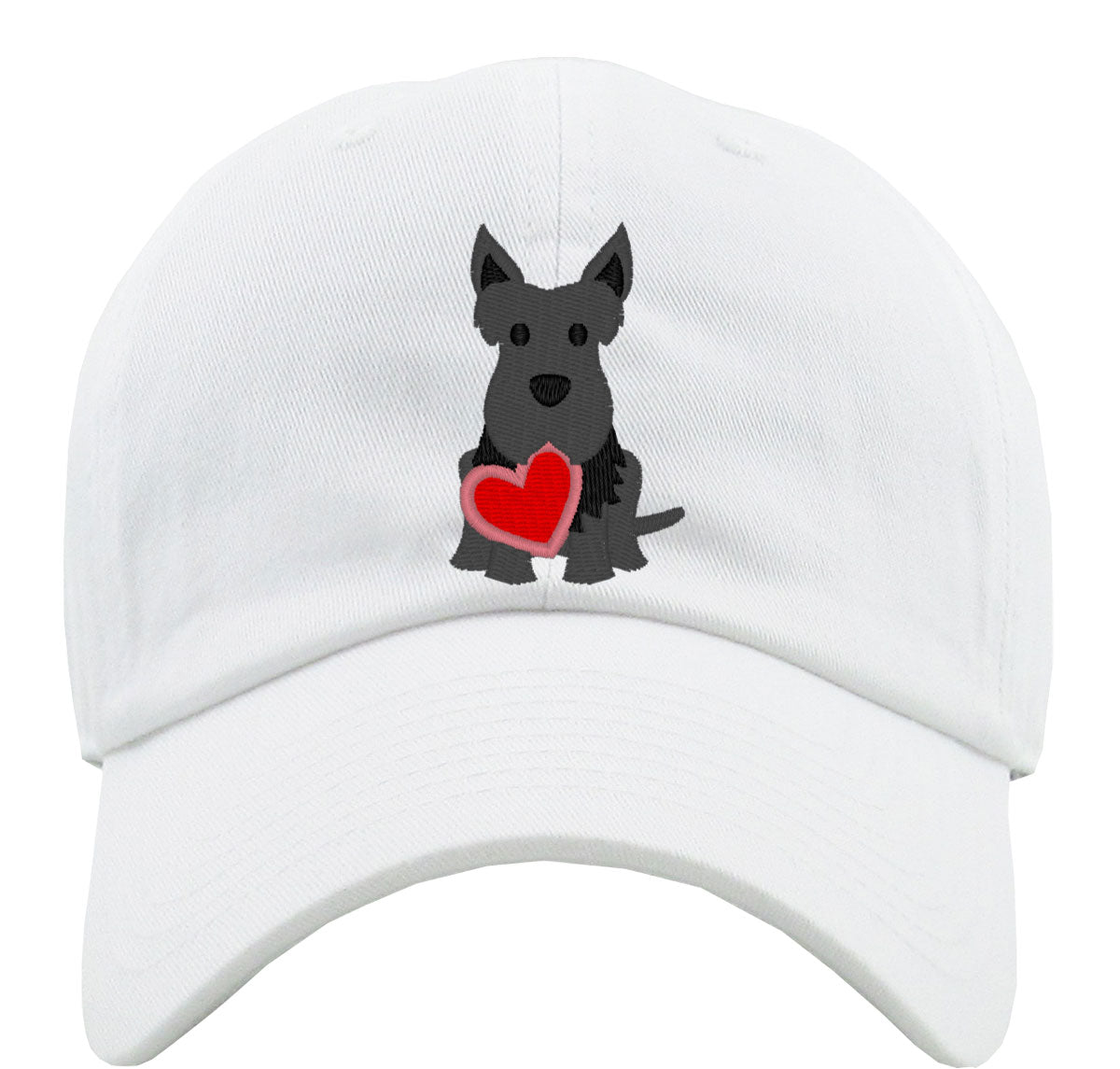Scottie Puppy Dog Love Premium Baseball Cap