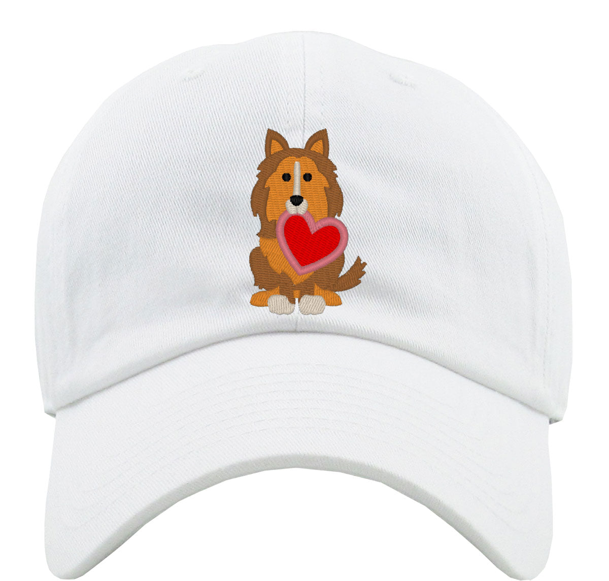 Sheltie Puppy Dog Love Premium Baseball Cap