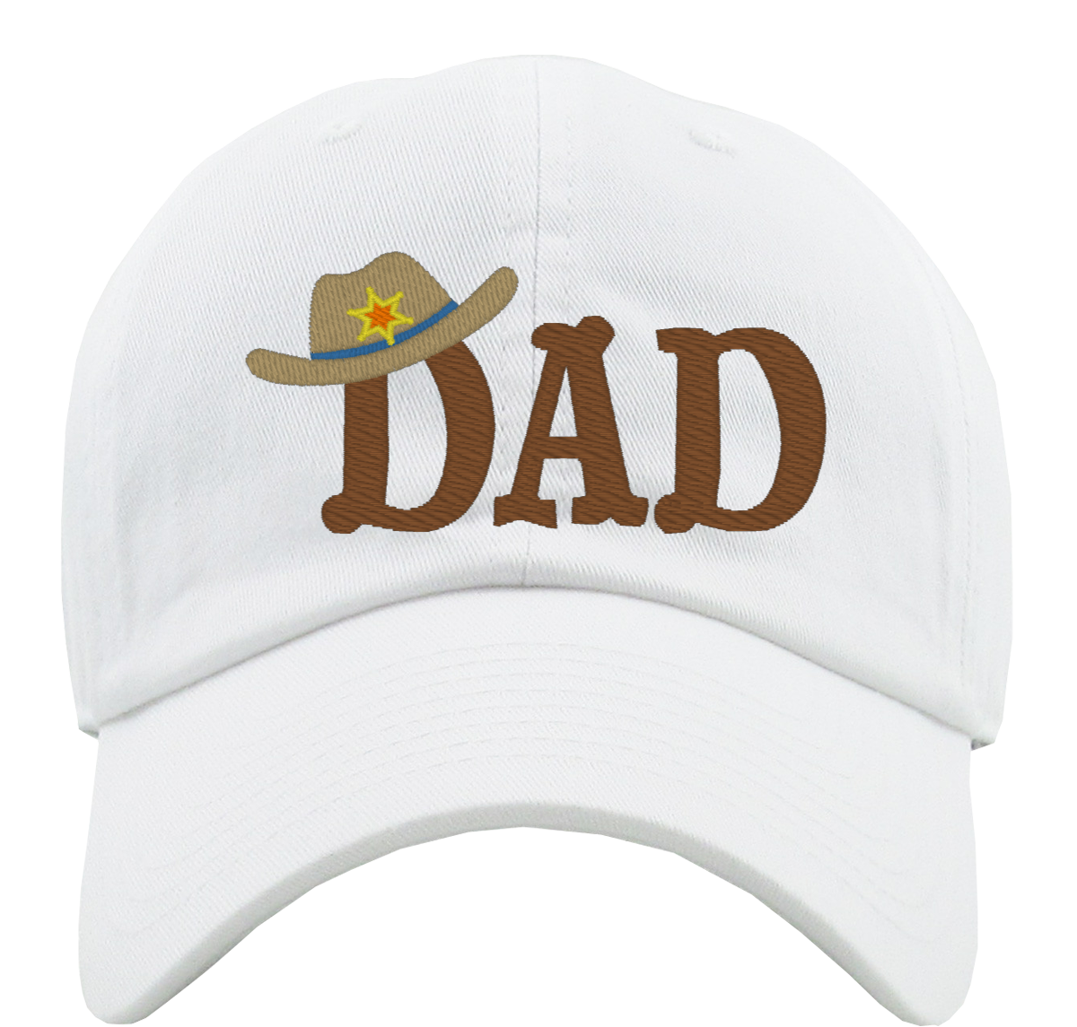 Sheriff Dad Father's Day Premium Baseball Cap