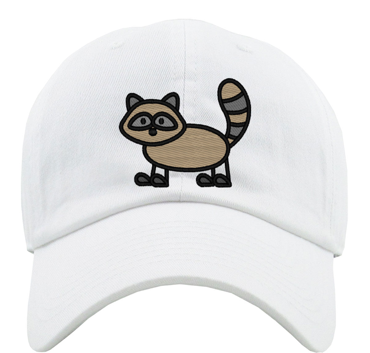 Stick Raccoon Premium Baseball Cap