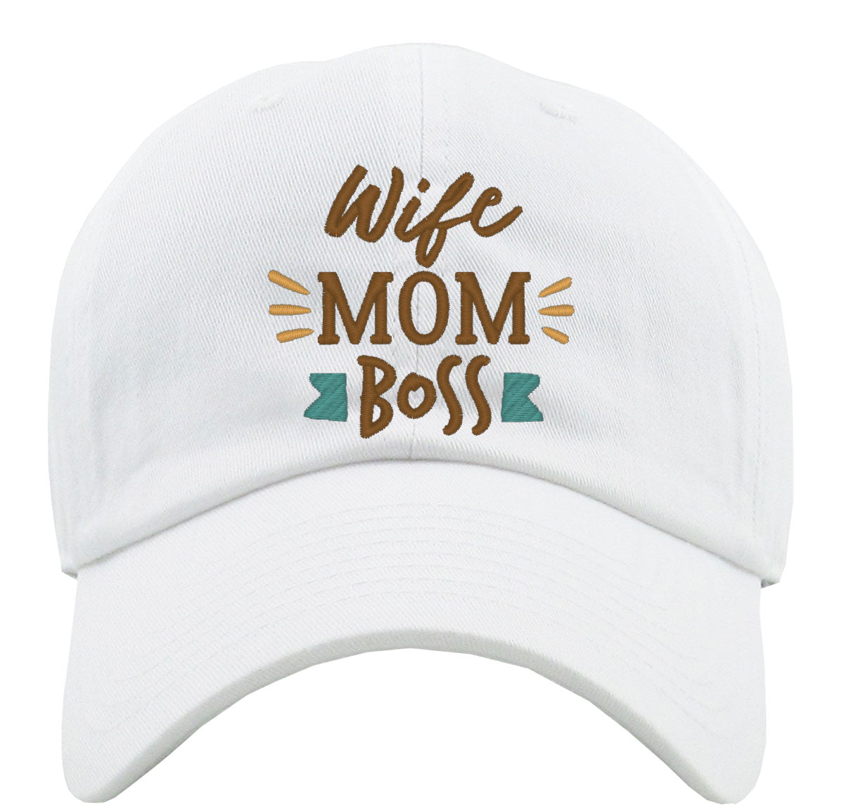 Wife Mom Boss Mother's Day Premium Baseball Cap