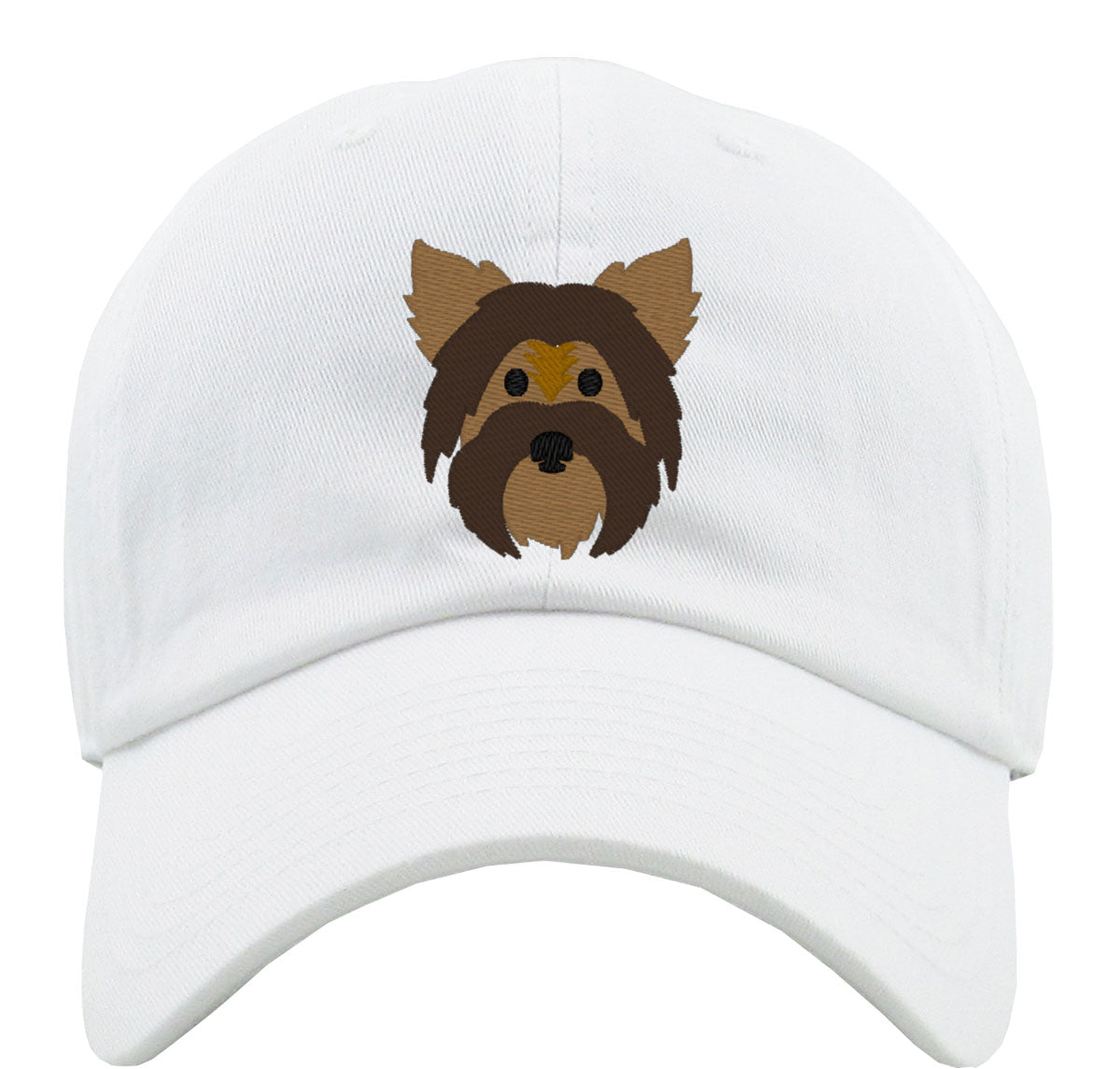 Yorkshire Dog Face Premium Baseball Cap