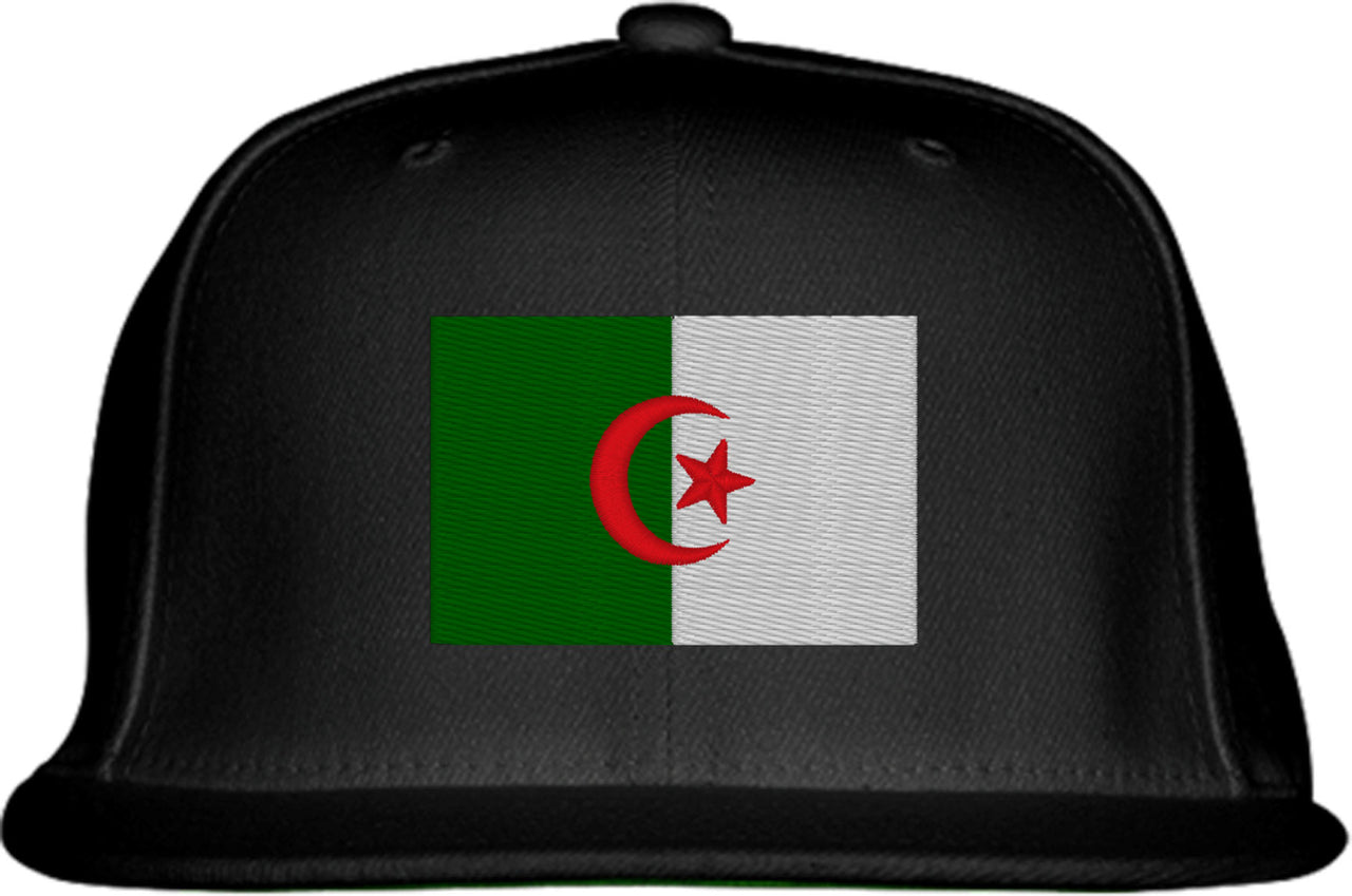 Algeria Flag Snapback Hat