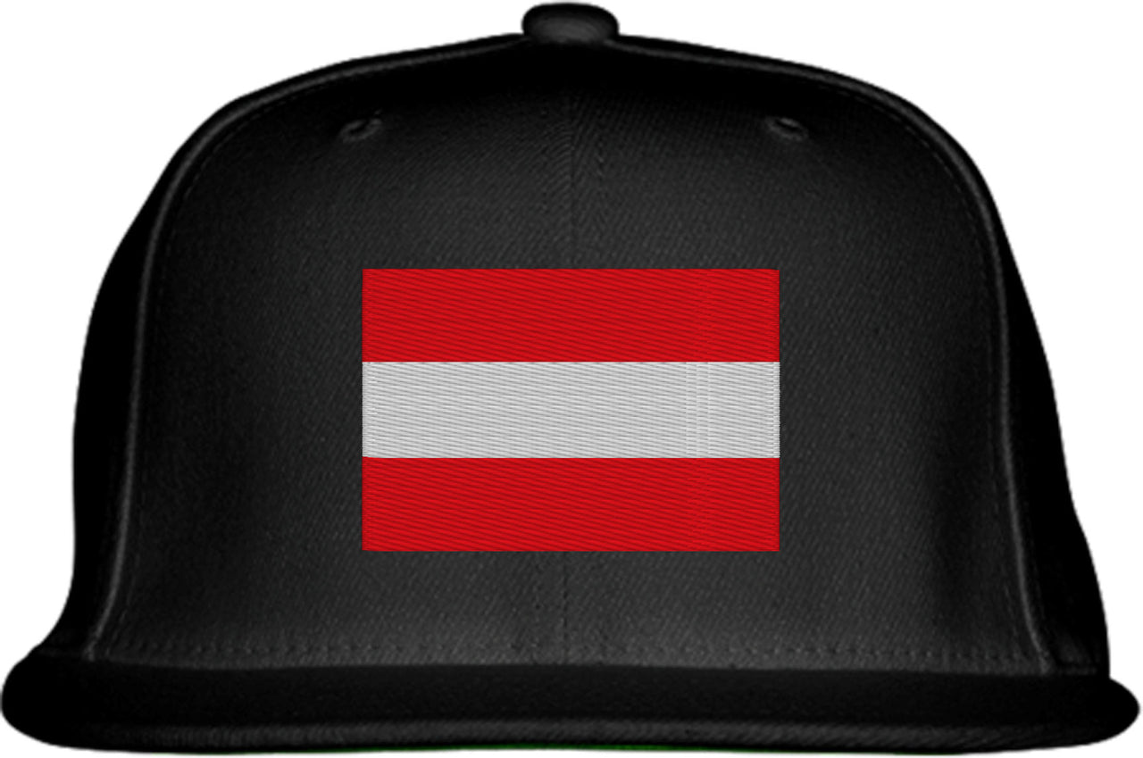 Austria Flag Snapback Hat